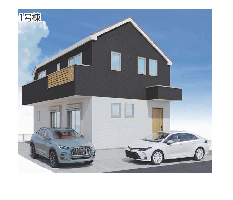 1号棟　イメージパースです。